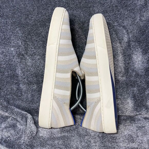 Rothys Golden Stripe Original Slip On Sneakers Size 11.5 - Picture 7 of 9